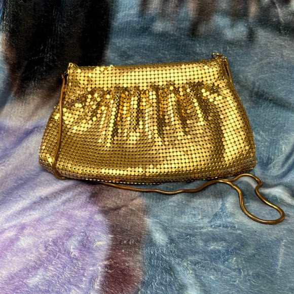 no brand Handbags - Vintage Gold Mesh Mini Bag